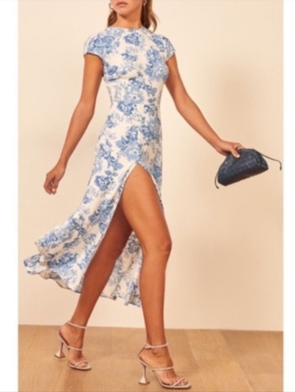 REFORMATION GAVIN DRESS OLYMPIA PRINT - Picture 1 of 7